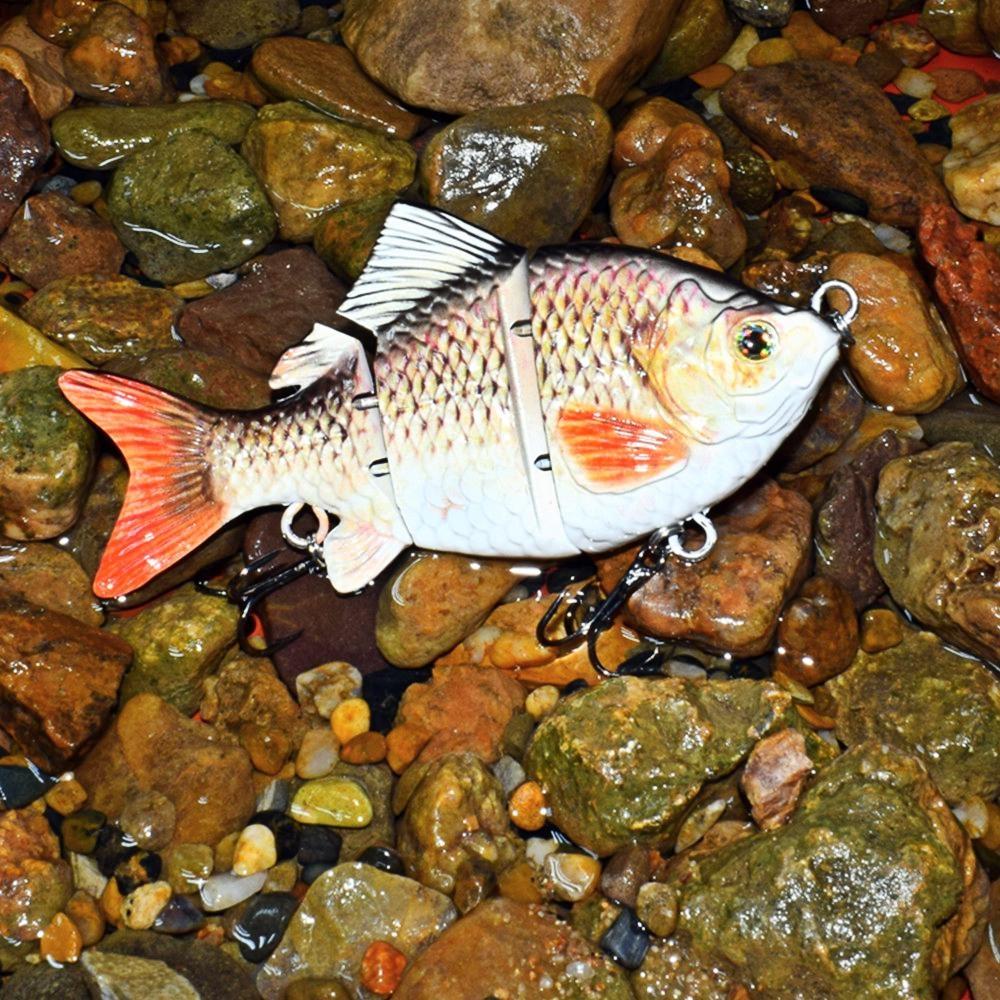 4,5-дюймовые рыболовные приманки, тонущая приманка для плавания, скользящая приманка, приманка для окуня, мускусная приманка, реалистичный крючок для рыбы-солнечника