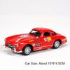 1:32 Scale M4 300SL Track Version Car Model Toy Metal Diecast Music Light Pull Back Miniature Vehicle Models Kids Metal Ornament