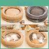 Cozy Pet Shelter Round Pet Bed With Thick Padding For Dogs And Cats