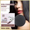 Hair Shampoo Polygonum Essence Hair Darkening Shampoo Soap Natural Organic Gray Reverse Hair Cleansing 1pc