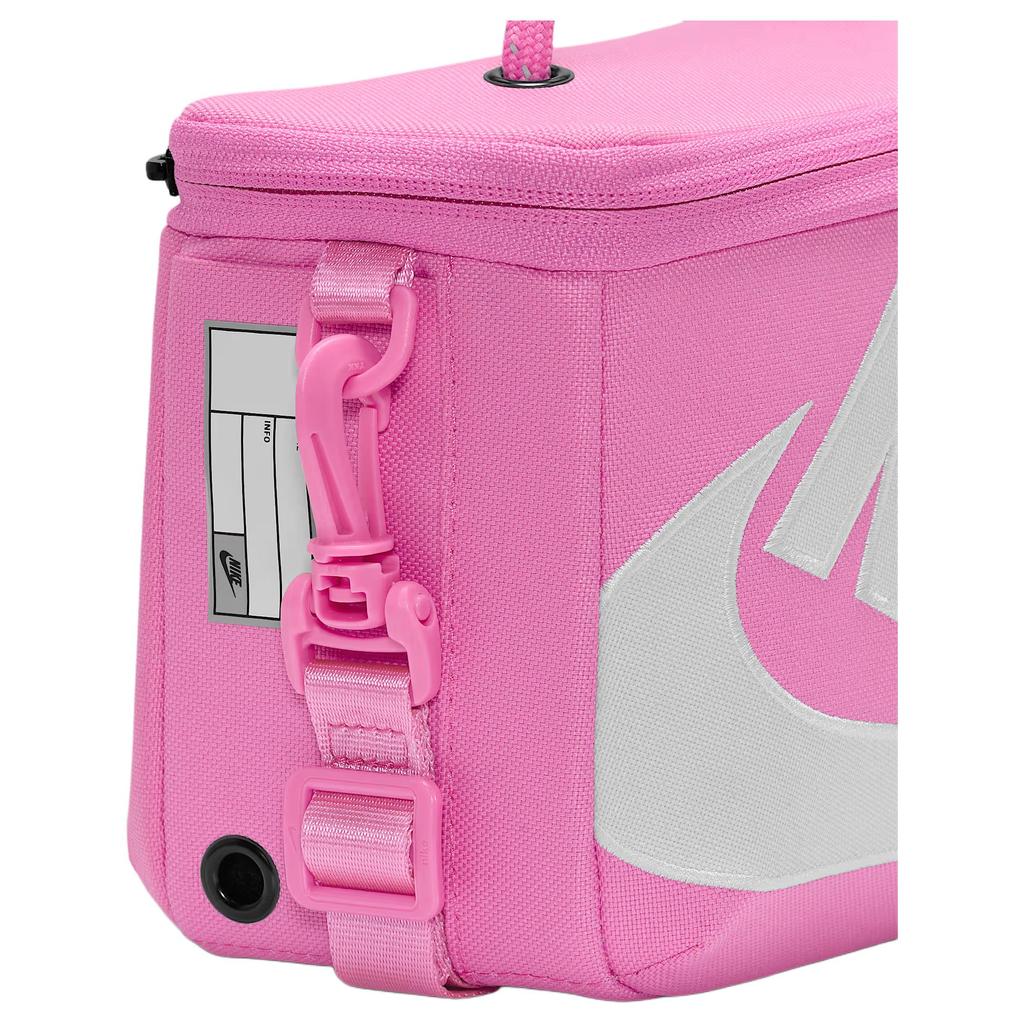 Nike Letter Print Detachable Shoulder Strap Fabric Tote Bag Women bags Playful-Pink White FN3059-675