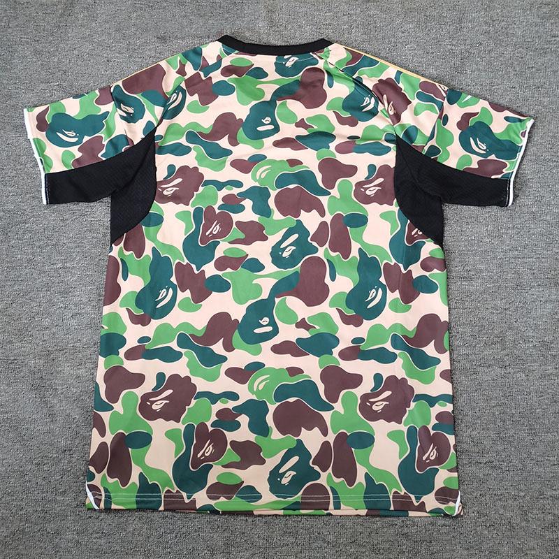 2526 Футбольная футболка Ape Head Camo Green - Новая фанатская версия