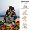 Ravenclaw House Crest Poster - Hogwarts School of Witchcraft and Wizardry DecorPrint Blanket, Soft Blanket For Sofa Office Bed And Travellin