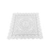 Lace Tablecloth Hollow Pattern Soft Comfortable Simple Lace Decorative Background Cloth for Home