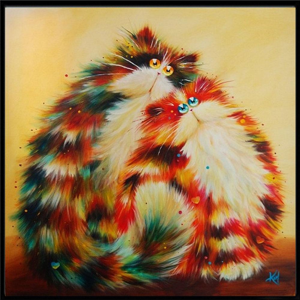 5D Diy алмазная живопись животное персидский кот картина со стразами вышивка крестиком Алмазная мозаика ручной работы новогодний подарок
