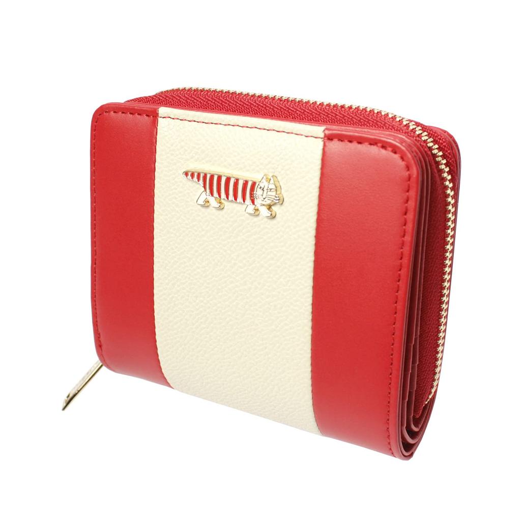 Женский кошелек-портмоне на молнии Lisa Larson LTLY-05, коричнево-синий