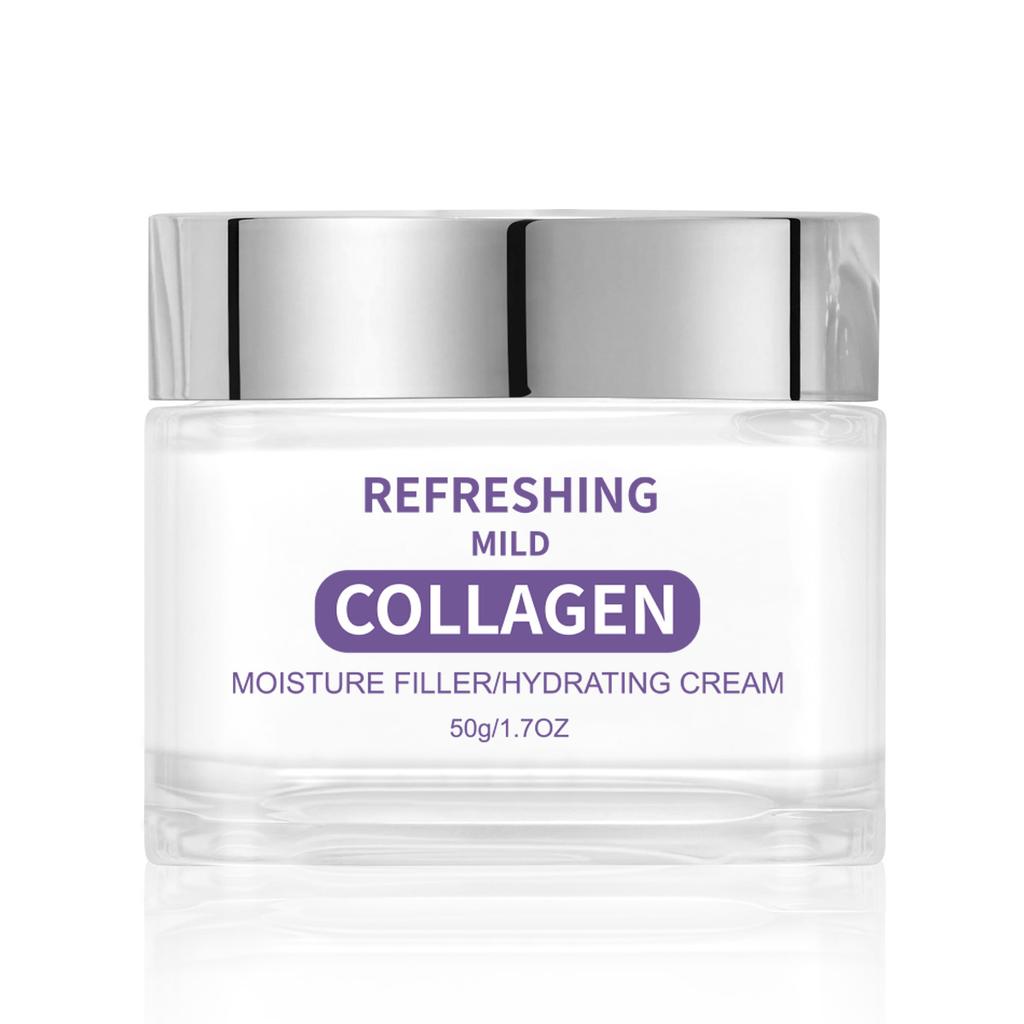 Увлажняющий крем с коллагеном 50 г – Увлажняющее средство против морщин для гладкой, упругой кожи