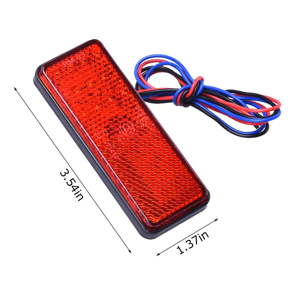 Мотоциклетный светодиодный стоп-сигнал Задний фонарь Стоп-сигнал Светодиодный отражатель Мотоциклетный стоп-сигнал Задний фонарь для мотоцикла 12 В Сигнальная лампа для мотоцикла Мотор