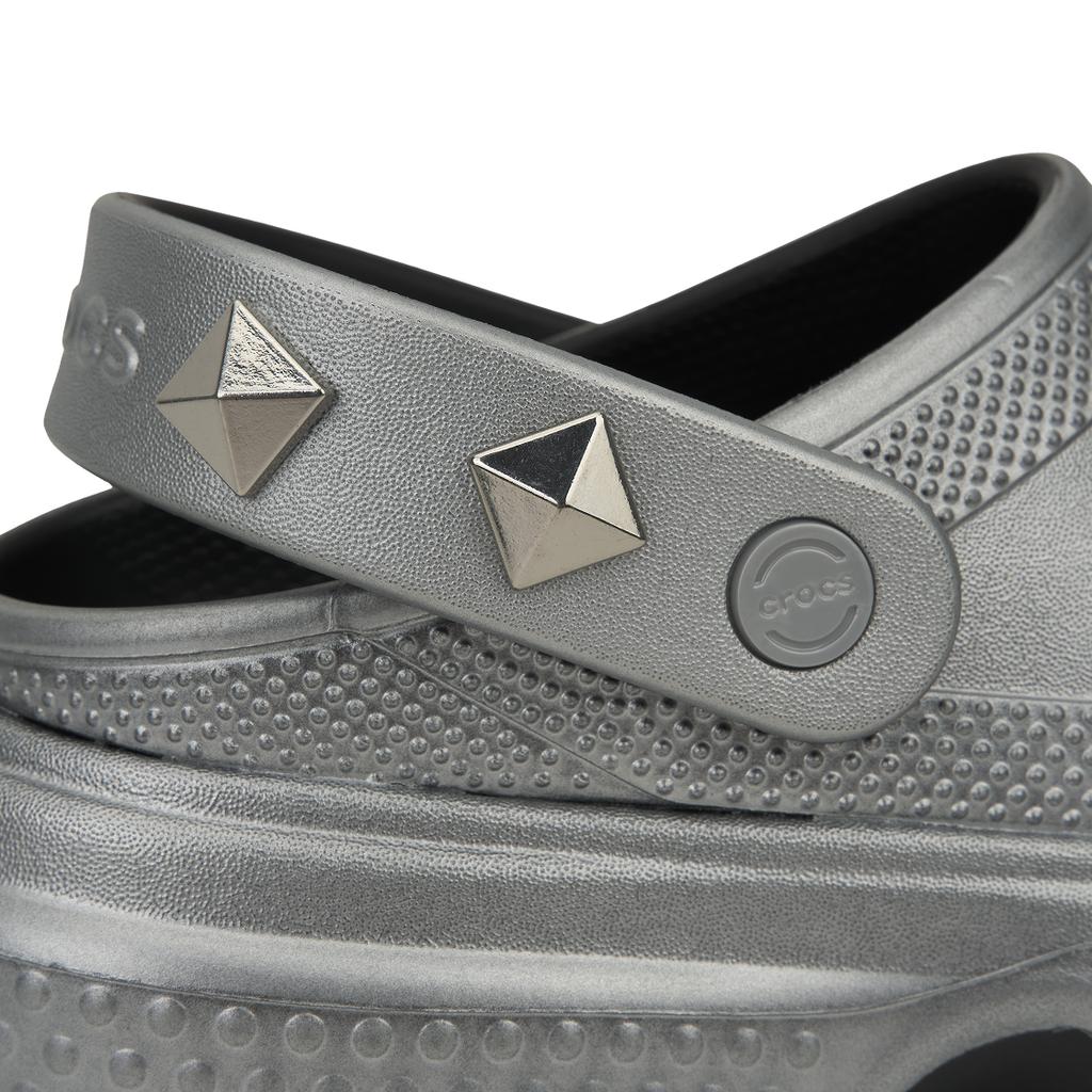 Crocs Eva Fashion Дышащие Клоги Женская Обувь Серебристый 210362-040