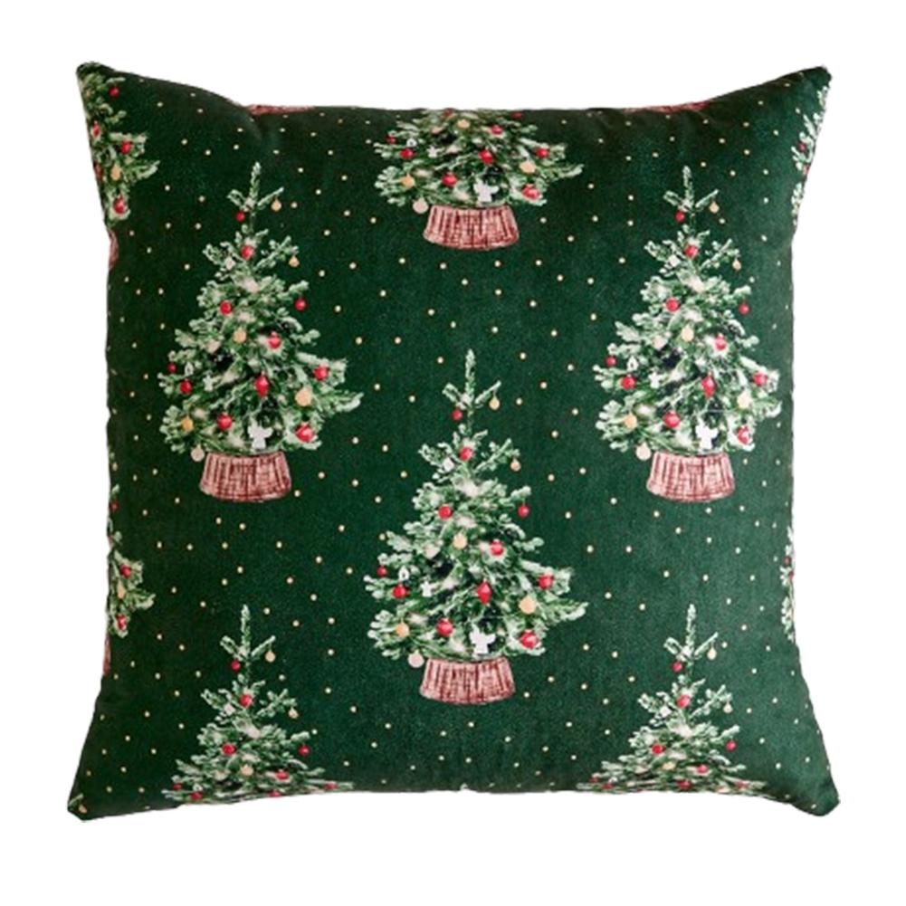 1Pc Christmas Cushion Cover For Living Room Bedroom Christmas Tree Gift Box Printed Pillowcase Festival Decor 45X45Cm