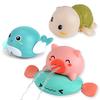 JUYEE Bath Toys for Water Play Popular Rainbow and Dolphin Birthday Baby Shower Gift Set Random Babies, Toys, Shower, Pig, Turtle, Designs, Gift,