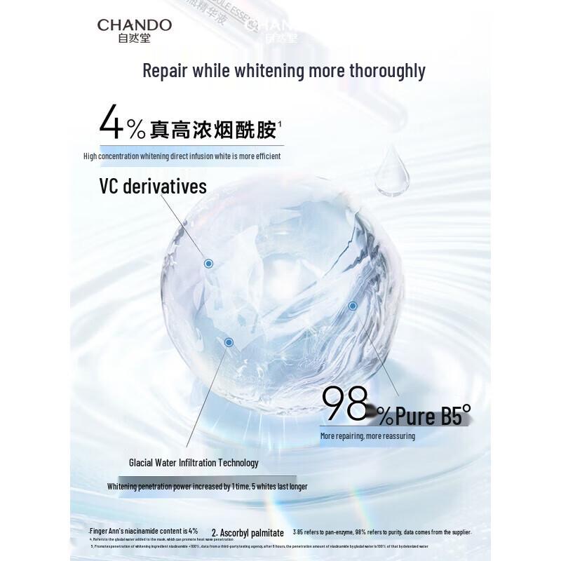 CHANDO Niacinamide Brightening Ampoule Mask