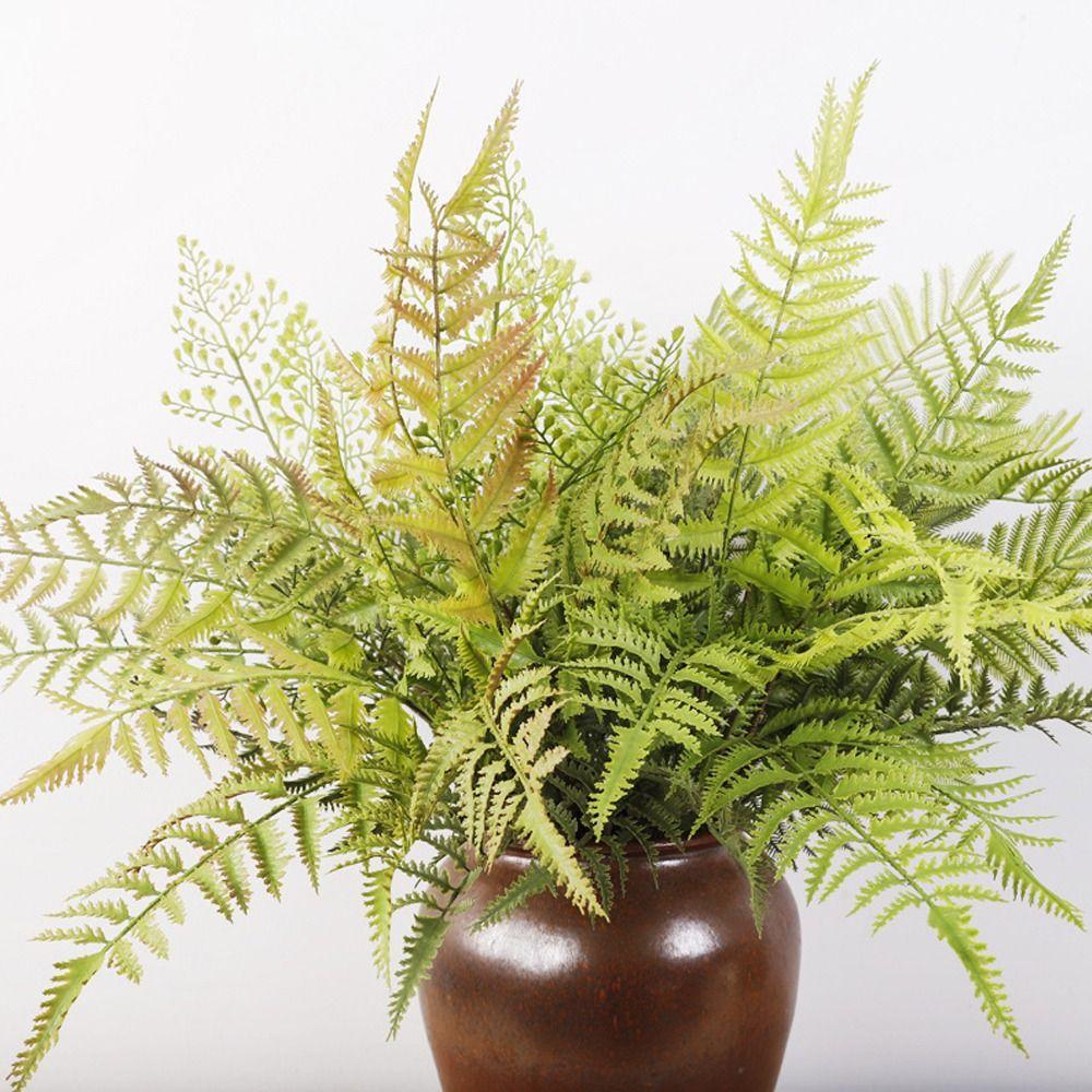 Tropical Plants Green Leaves Plants Real Touch Fake Plants Outdoor Indoor Decor