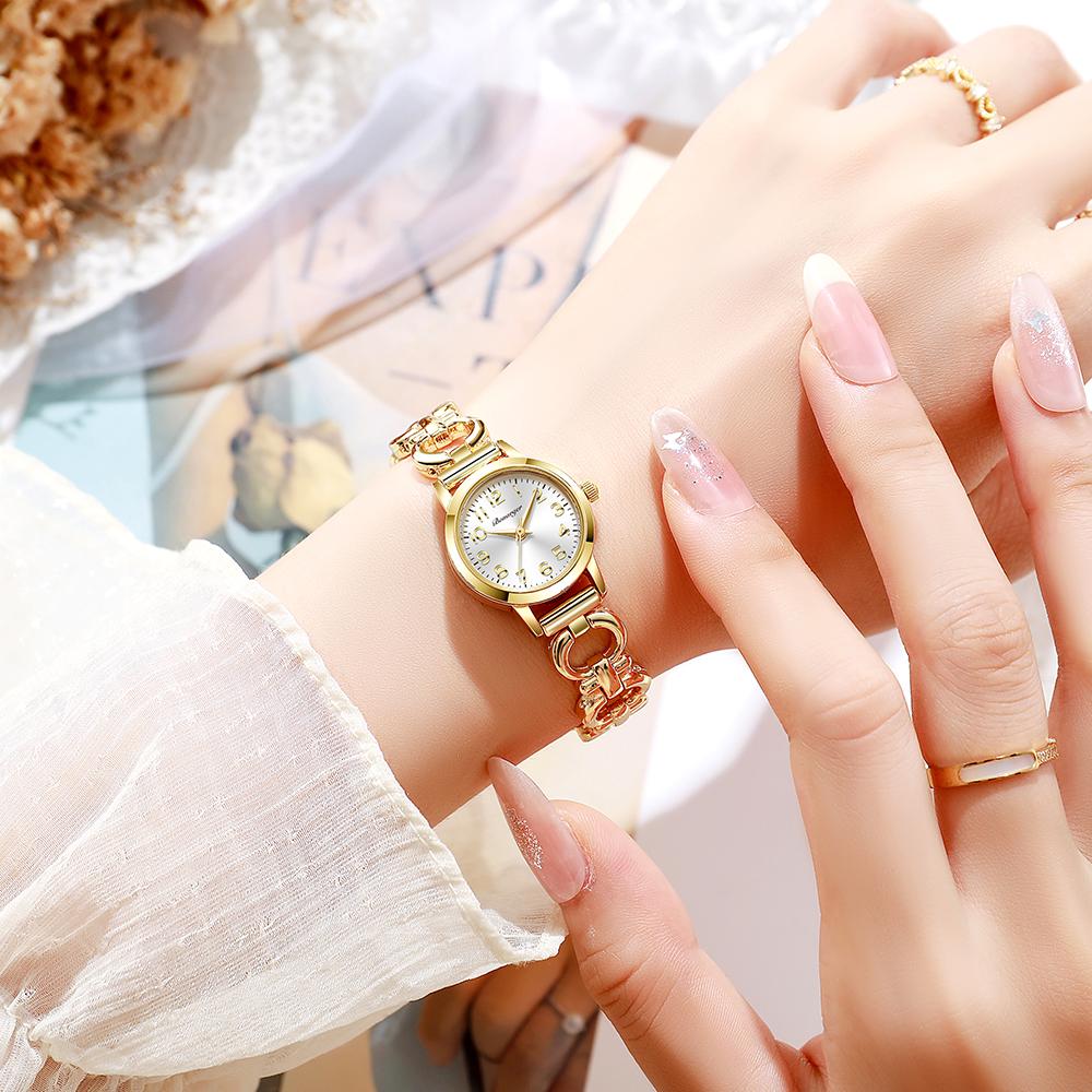 BONARGER New Women's Quartz Wriswatch Niche Styles Vintage watches for woman Fashion Dress Watch Gifts reloj para mujer
