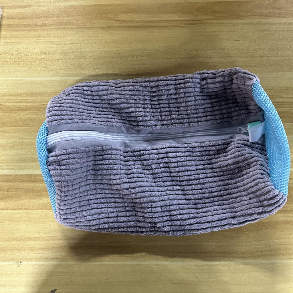 Мешок для стирки обуви для стиральной машины, многоразовый мешок для стирки обуви на молнии, набор для чистки кроссовок и теннисной обуви, удаляет грязь