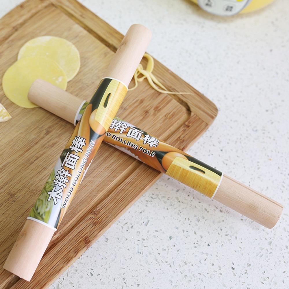 Sturdy Wood Wooden Rolling Pin Smoothing Texture Baking Rolling Pin Small Rolling Pin Pizza Dough