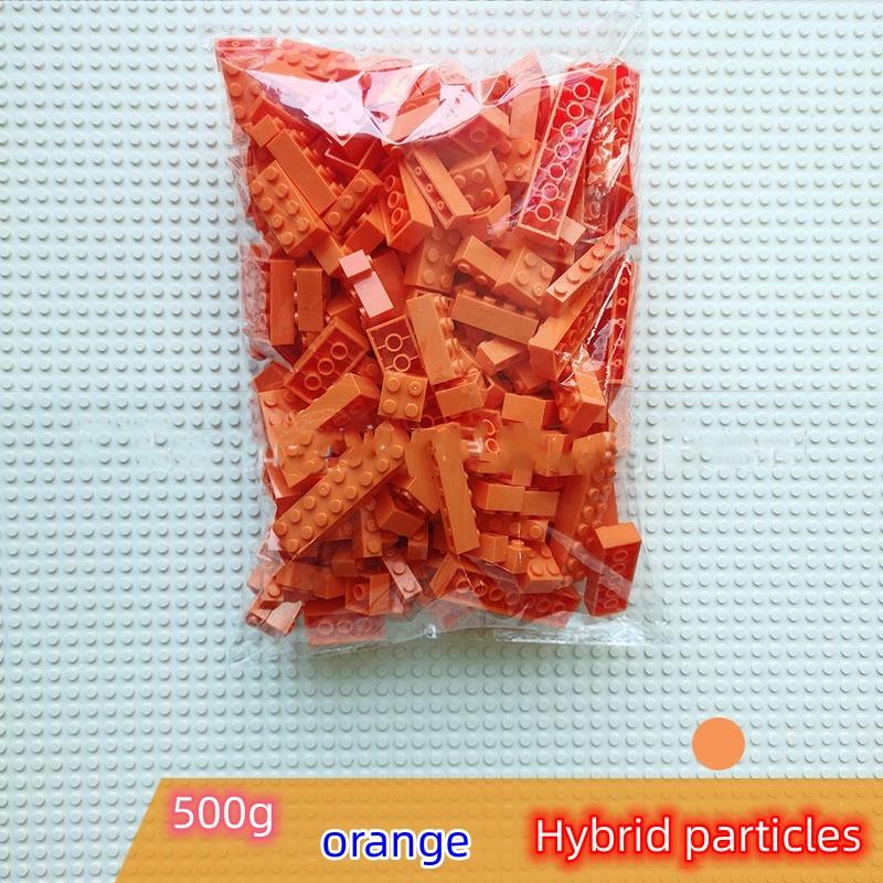 Массовые строительные блоки, 16 цветов, 500 г, 300 шт., детские развивающие игрушки, сделай сам, бесплатная сборка, креативный подарок, минифигурка