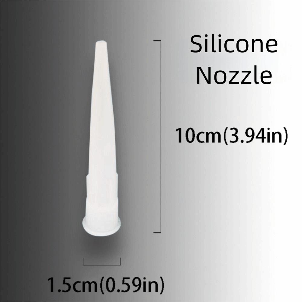 Аппликатор герметика Стеклянные насадки Универсальная посадка Пластиковые насадки для клея для стекла Нанесение герметика