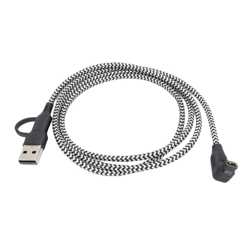 Зарядный кабель USB и Type C подходит для смарт-часов COROS PACE Pro, длина 1 м, 2 в 1 зарядный шнур USB A и C