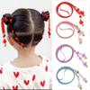 Chinese Style Girls DIY Ponytail Braids Colorful Braiding Hair Strings Princess Hair Braids Rope