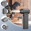 Jet Dry Blower 130000RPM Snow Blower with High Speed, Turbofan Powerful Brushless Motor Cordless Handheld Super Jet Fan Blower