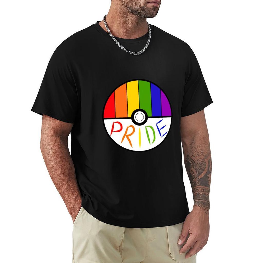 Poke Pride Gay Tshirt Cotton T Shirt Pack Tshirt