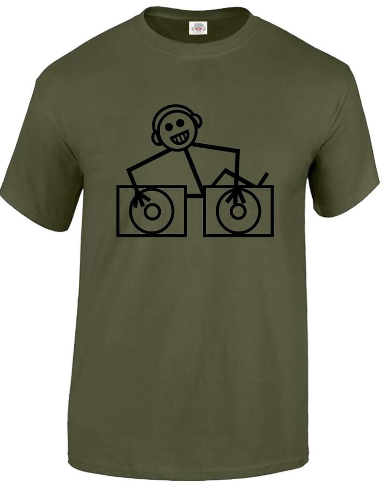 Dj club dance tshirt mens rave music house cool funny hooj choons tunes top