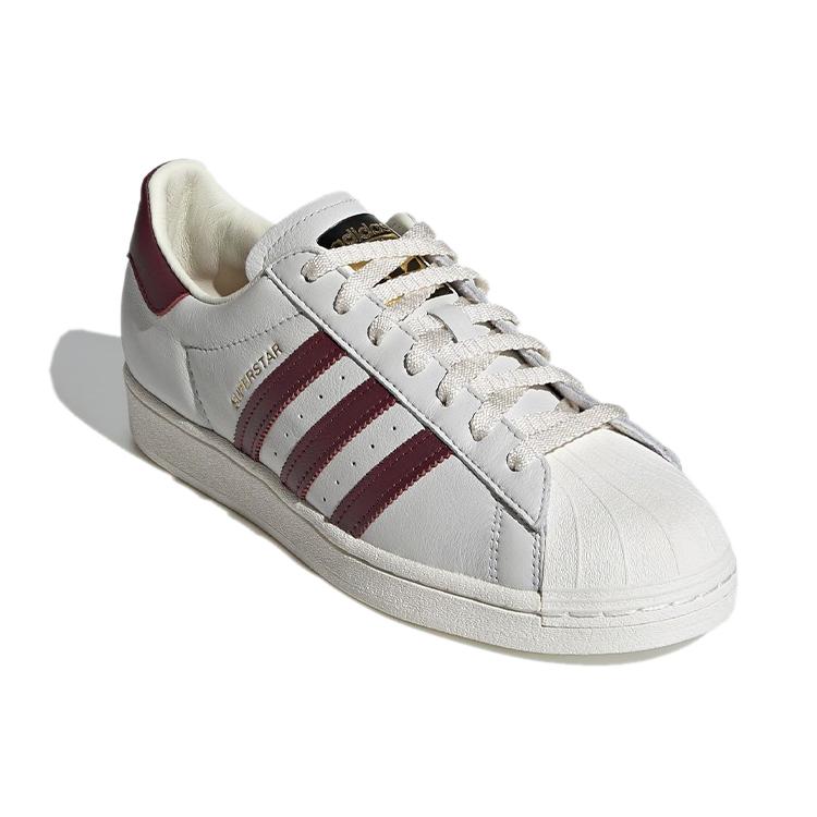 Adidas Superstar 'Off White Maroon' H68187