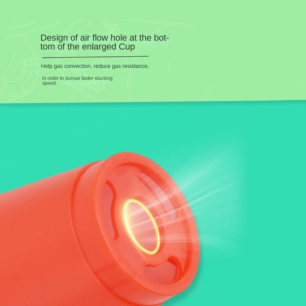 12pcs/set Educational Toy Sport Stacking Cups Folding Cup Sport Flying Racing Cup Children Gifts