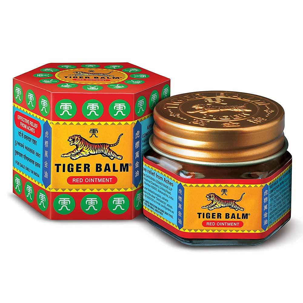 Tiger Balm Red Ointment For Effective Relief From Sprains, Pains, Muscular Aches | Ayurvedic Balm