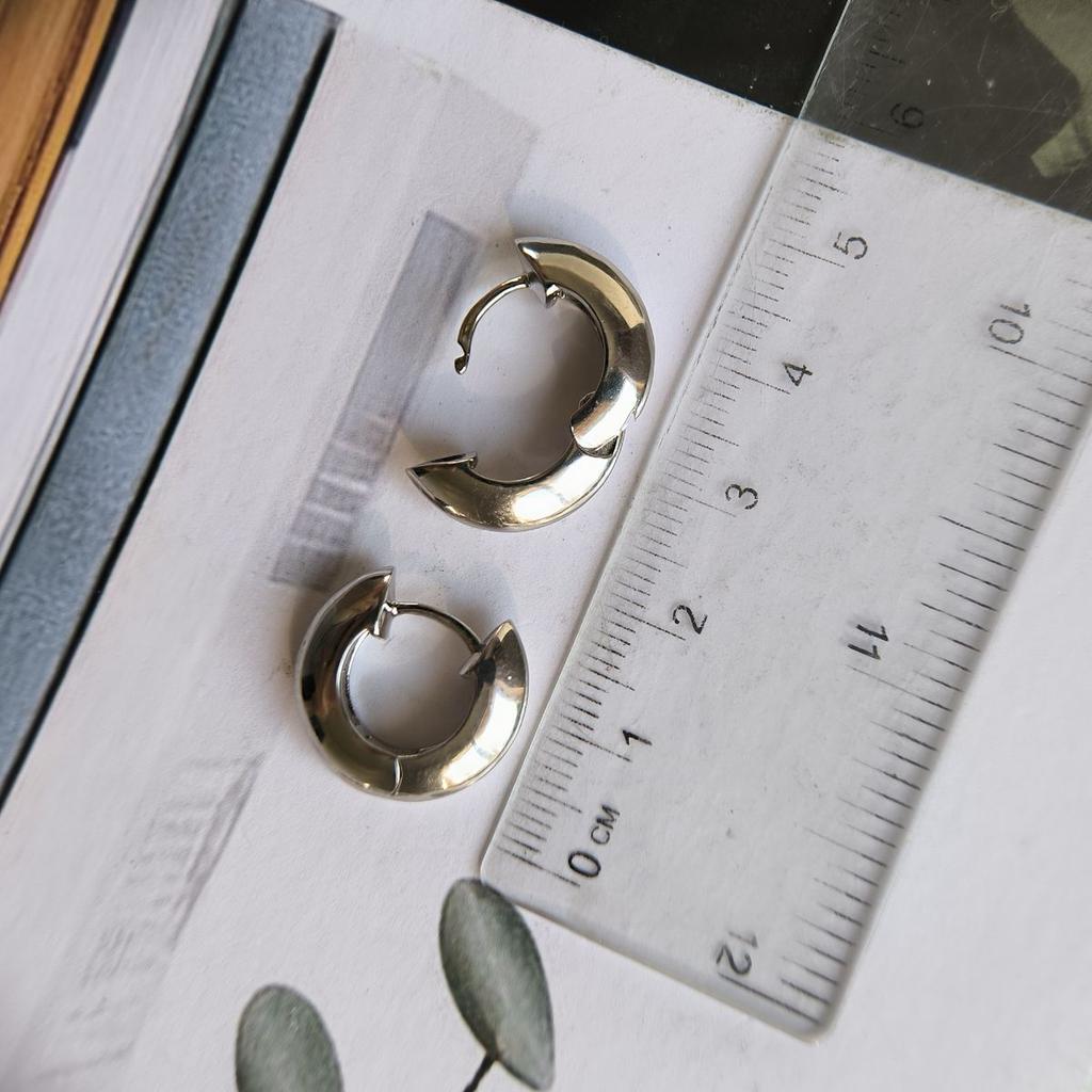 Серебряные серьги без камней (2191810)