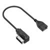 ABUO-Для Q5 A8 A5 A4L Совместимый USB AUX Кабель Музыкальный AMI на USB Женский Интерфейс Для Аудио Адаптера Дата-кабель
