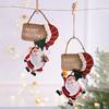 Christmas Tree Decorations Resin Hanging Tags For Holiday Scene Decor Gift Items