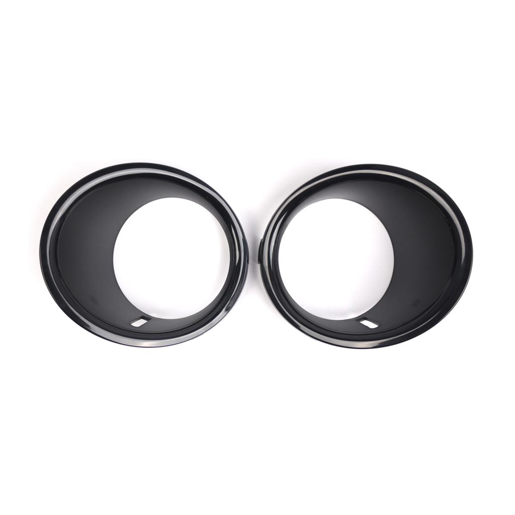 Для R55 R56 R57 51112753661 51112753662 Кольца для отделки противотуманных фар Защита фар Водонепроницаемая крышка