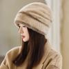 Шапка Женская Зимняя Велосипедная Электрическая Шапка-Подшлемник Женские Защитники Ушей Флис Утолщенный Ветрозащитный и Холодный Теплая Шапка