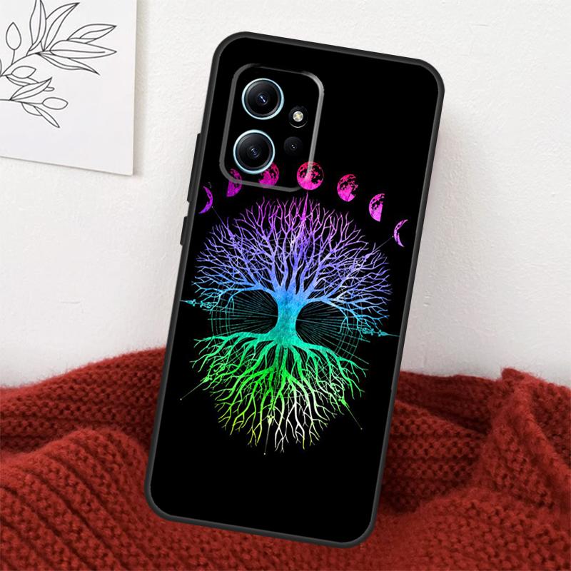 Tree of Life Space Galaxy Stars Case For Xiaomi Redmi Note 14 13 12 11 10 15 Pro Plus Cover For Redmi 15 15C 10C 12C 13C 14C