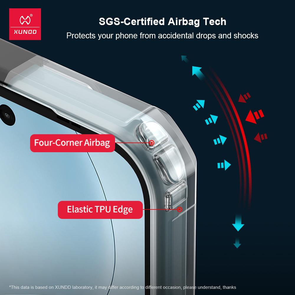 Чехол Xundd для ZTE Nubia RedMagic 11 Air Red Magic 11 Air Защита камеры Подушка безопасности Ударопрочный корпус Акриловая и ТПУ задняя крышка телефона
