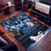 Custom personalization Billie Eilish Print Area Rug - Soft, Washable Non-Slip Indoor Mat,Living Room,Home&Office Decorative Rug