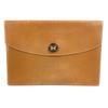 H logo винтажная Pochette Rio Pochette Rio Сумка-клатч кошелек-чехол Кожа Коричневый