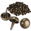 200pcs 15mm Bottom Studs Rivets 2‑Feet Nailheads for Leather DIY Craft Purse Handbag