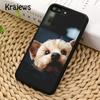 Чехол для телефона Krajews с собакой йоркширского терьера и щенком для iPhone 14 5 SE 6s 7 8 plus X XR XS 11 12 13 pro max Samsung S21 S22ultra Plus