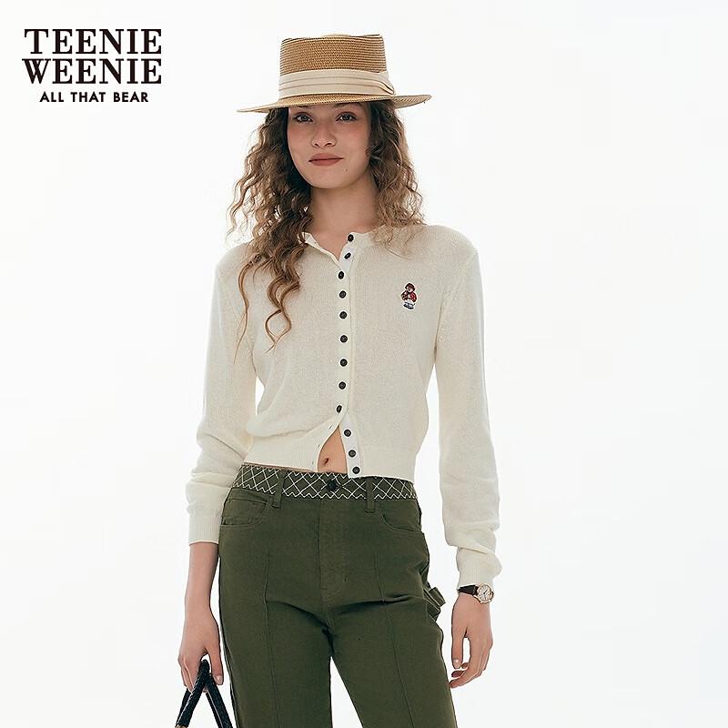 Женский вязаный кардиган Teenie Weenie с мишкой