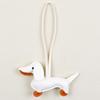 Dachshund Pendant Bag Charms: Cute, Versatile PU Puppy Keychain Accessory