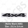 3D 4X4 4 x 4 Rear Trunk Emblem Tailgate Logo Car Hood Fender Nameplate Decal Badge Sticker For Jeep Dodge Off Road Car Styling AMP1