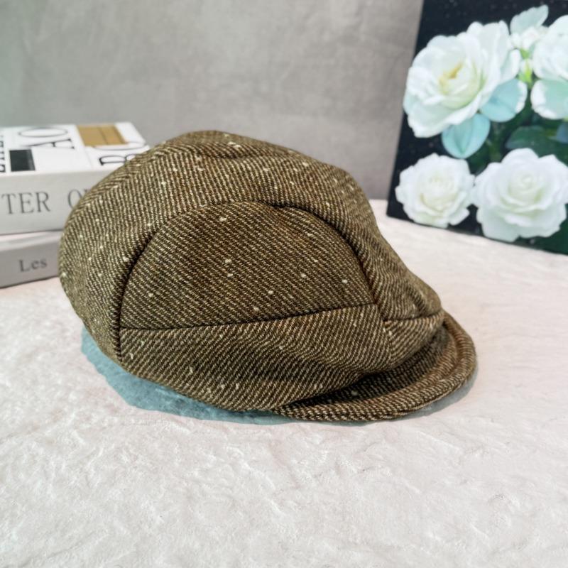 25 Early Autumn New Retro Beret Actress Point British Literary and Artistic Young Texture Painter Hat Cloud Hat
