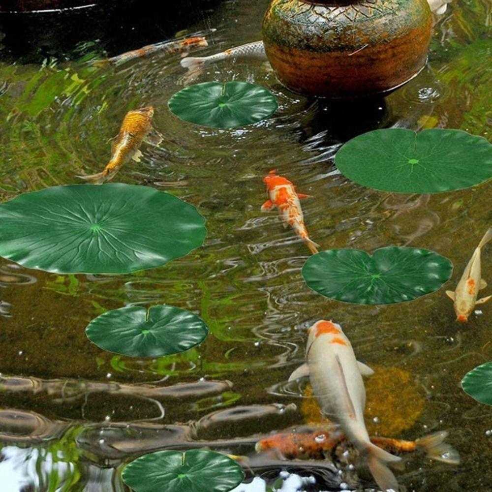 Performance Flower Props Pond Flower Water Leaf Fake Lotus Artificial Plant Floating Lotus Leaf