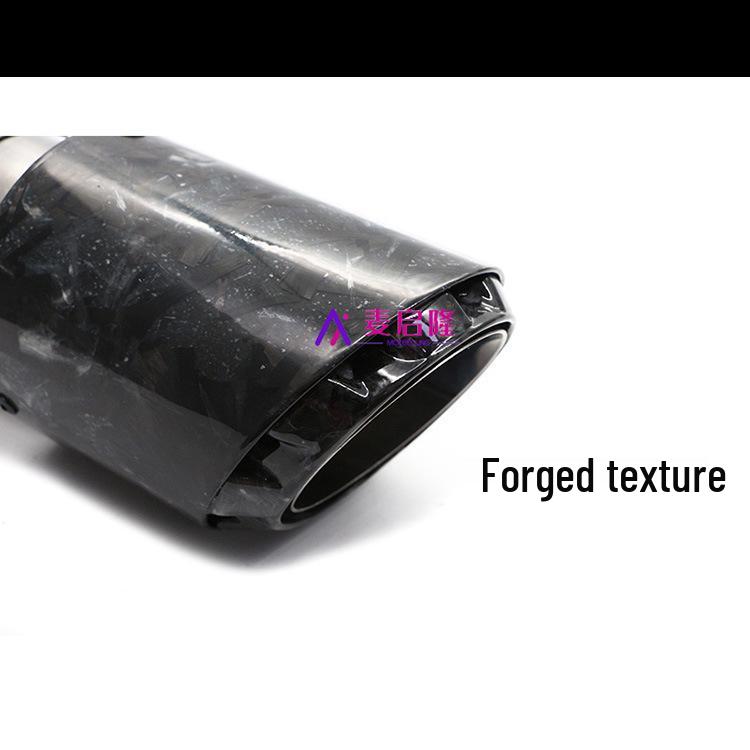 Насадка выхлопной трубы из углеродного волокна в стиле Cayenne для различных автомобилей