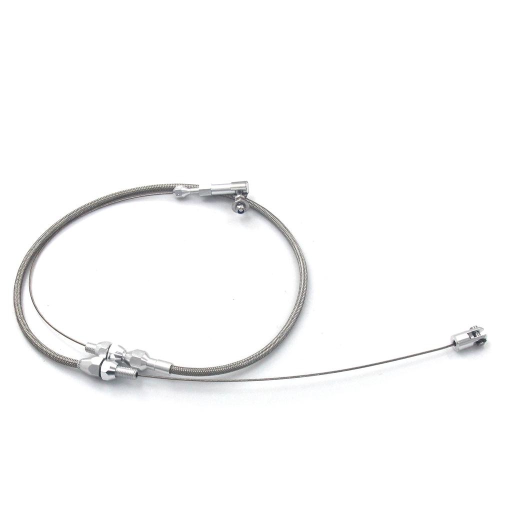 Комплекты 24-дюймовых плетеных кабелей дроссельной заслонки можно разрезать для любого применения