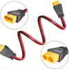 3 м/9,8 фута/118 дюймов XT60 Кабель-удлинитель для солнечной панели 12AWG Комплект кабелей-удлинителей для солнечных панелей с разъемами "мама" и "папа" для автодома, электростанции