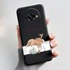 Для Oukitel C59 Чехол Oukitel C59 Pro Обложка Роскошный Милый Любовь Кролик Забавный Узор Черный ТПУ Мягкий Силикон Защитный Чехол для Телефона